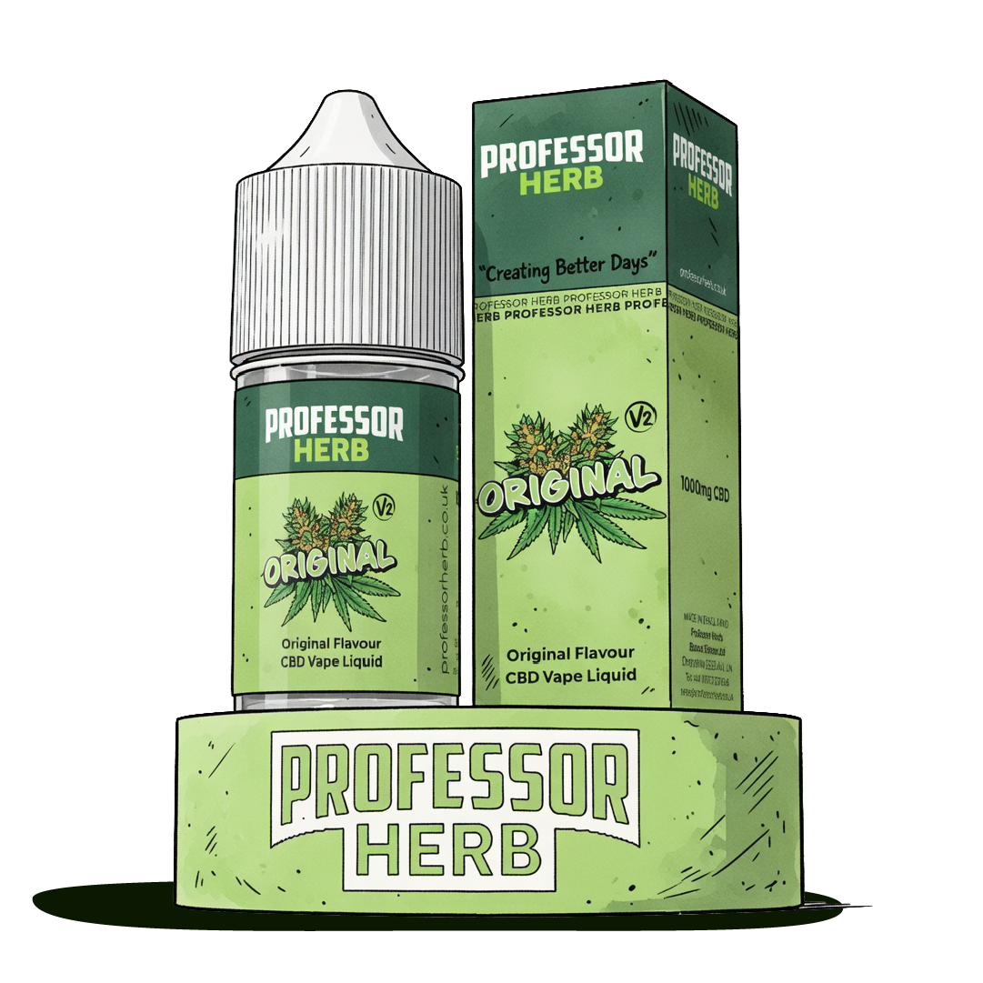 Buy Professor Herb CBD Vape Liquid Online | UK Hemp