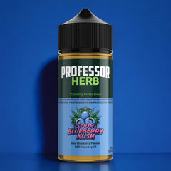 Professor Herb CBD Vape Liquid 1000mg/30ml - Sour Blueberry Kush