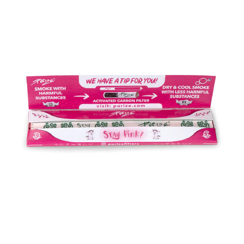PURIZE® King Size Slim Longpapers - Pink