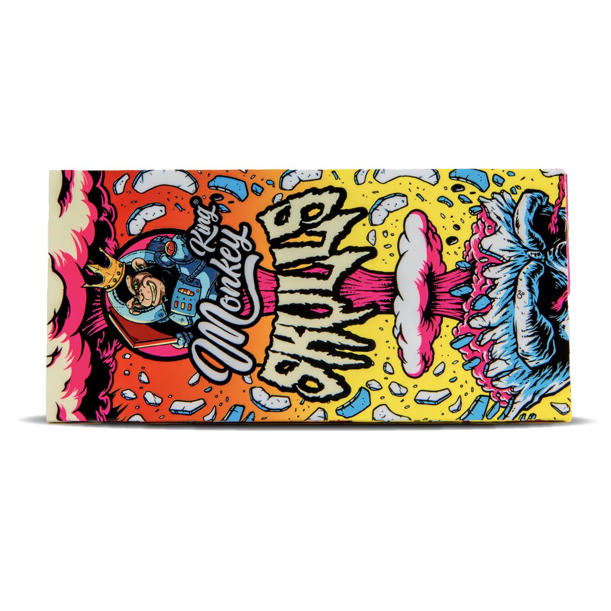 Monkey King Papers & Tips: Magnetic Skulls Edition - King Size Unbleached (24 Pack)