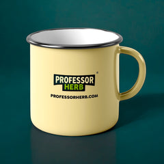 Professor Herb Enamel Mug