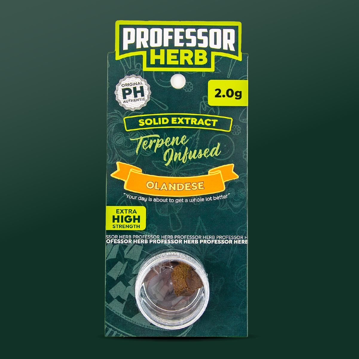 Buy Professor Herb Hemp Solid Extract (2g) - Olandese Hash (18