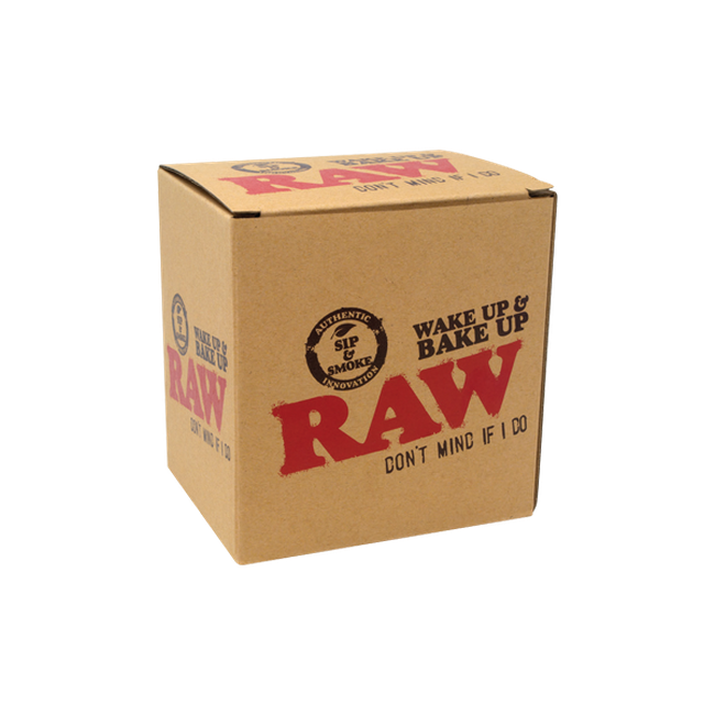 RAW Wake Up & Bake Up Mug-RAW