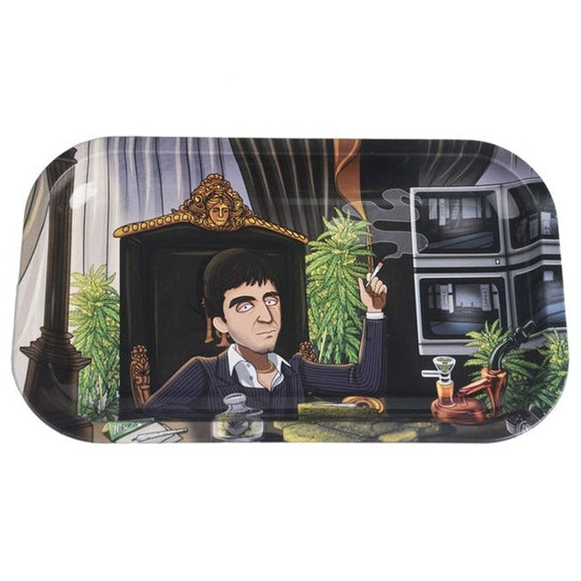 Wise Skies 'Scar' Medium Rolling Tray-Wise Skies Professor Herb