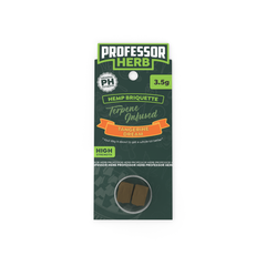 Professor Herb Hemp Briquette Hash (3.5g) - Tangerine Dream
