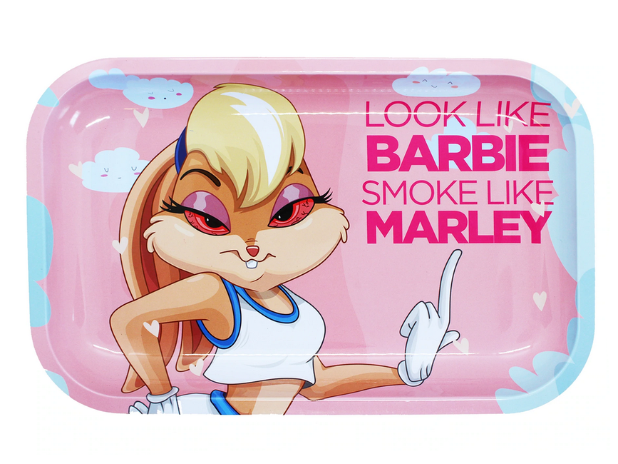 Smoke Arsenal Rolling Tray Medium - Look Like Barbie Smoke Like Marley-Smoke Arsenal