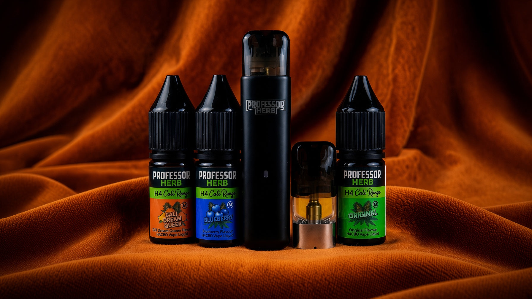 New Summer Professor Herb H4CBD Range 2026 | Pod Kits, Pods & Liquids! ☀️😎