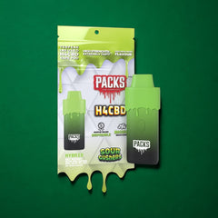 Packs by Packwoods H4CBD Disposable Vape 2ml/1000mg - Sour Gushers