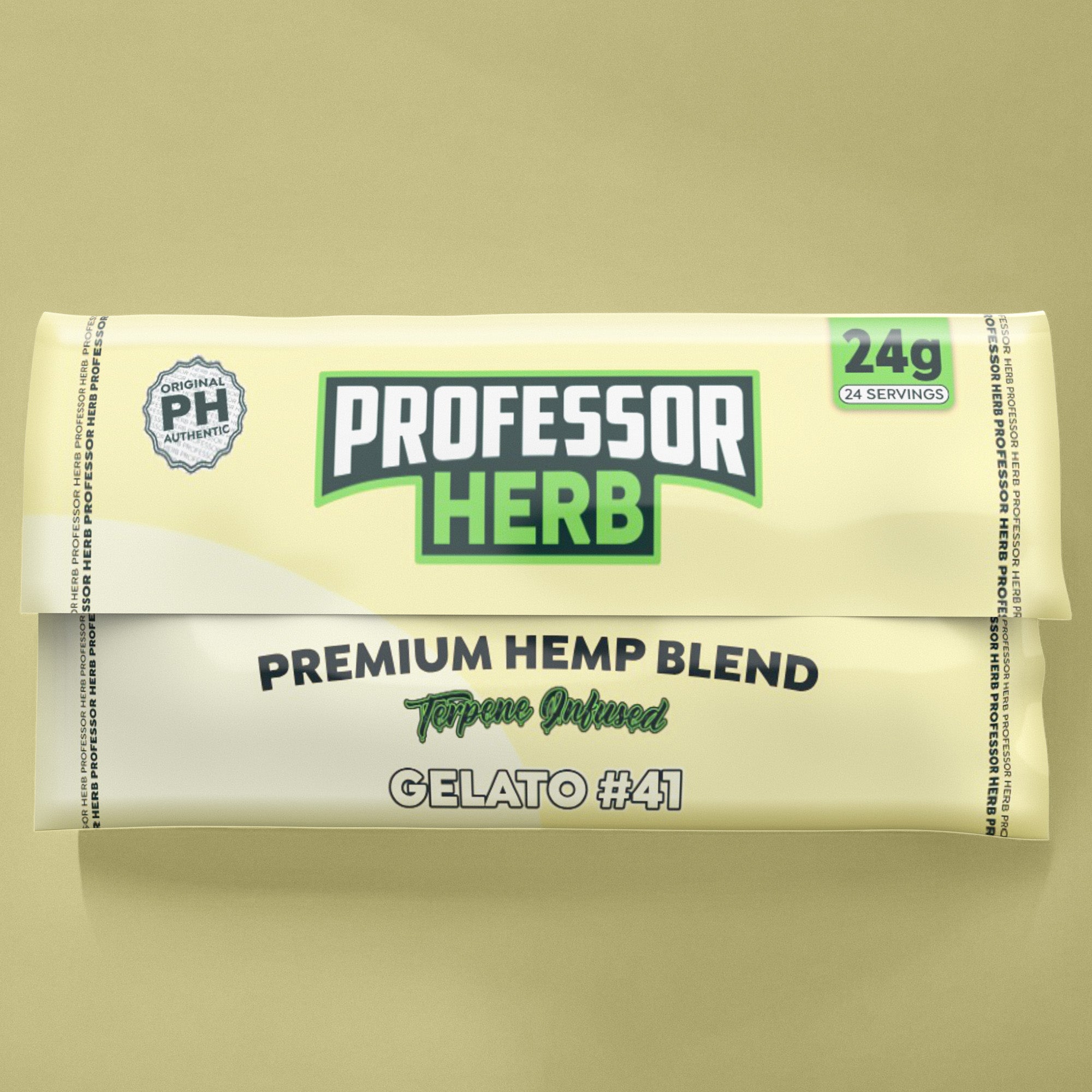 Professor Herb Premium Hemp Blend (Box of 10) - Gelato #41