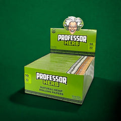 Professor Herb King Size Ultra Thin Rolling Papers - Natural Hemp