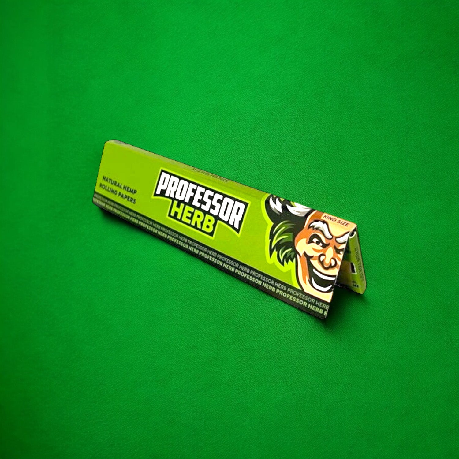 Professor Herb King Size Ultra Thin Rolling Papers - Natural Hemp