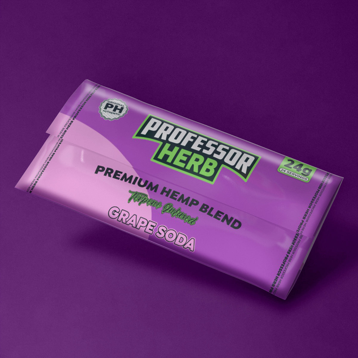 Professor Herb Premium Hemp Blend (24g) - Grape Soda