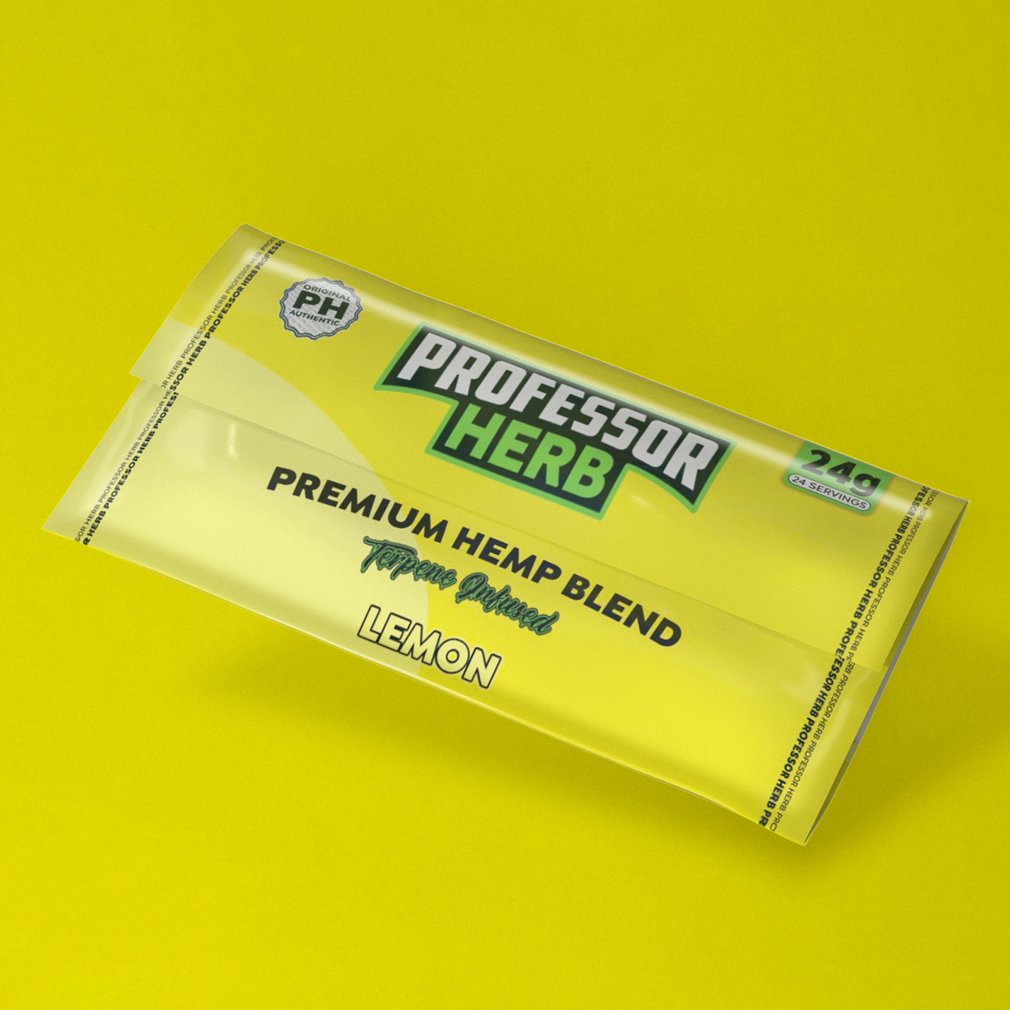 Professor Herb Premium Hemp Blend (24g) - Lemon