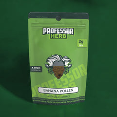 Professor Herb Hemp Solid Extract (2g) - Banana Pollen Hash (15%)