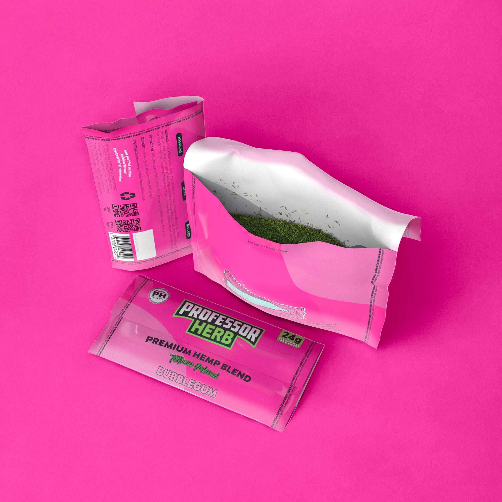 Professor Herb Premium Hemp Blend (24g) - Bubblegum