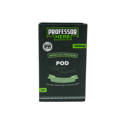 Professor Herb 1000mg Full Spectrum H4CBD 1ml Replacement Pod - Original