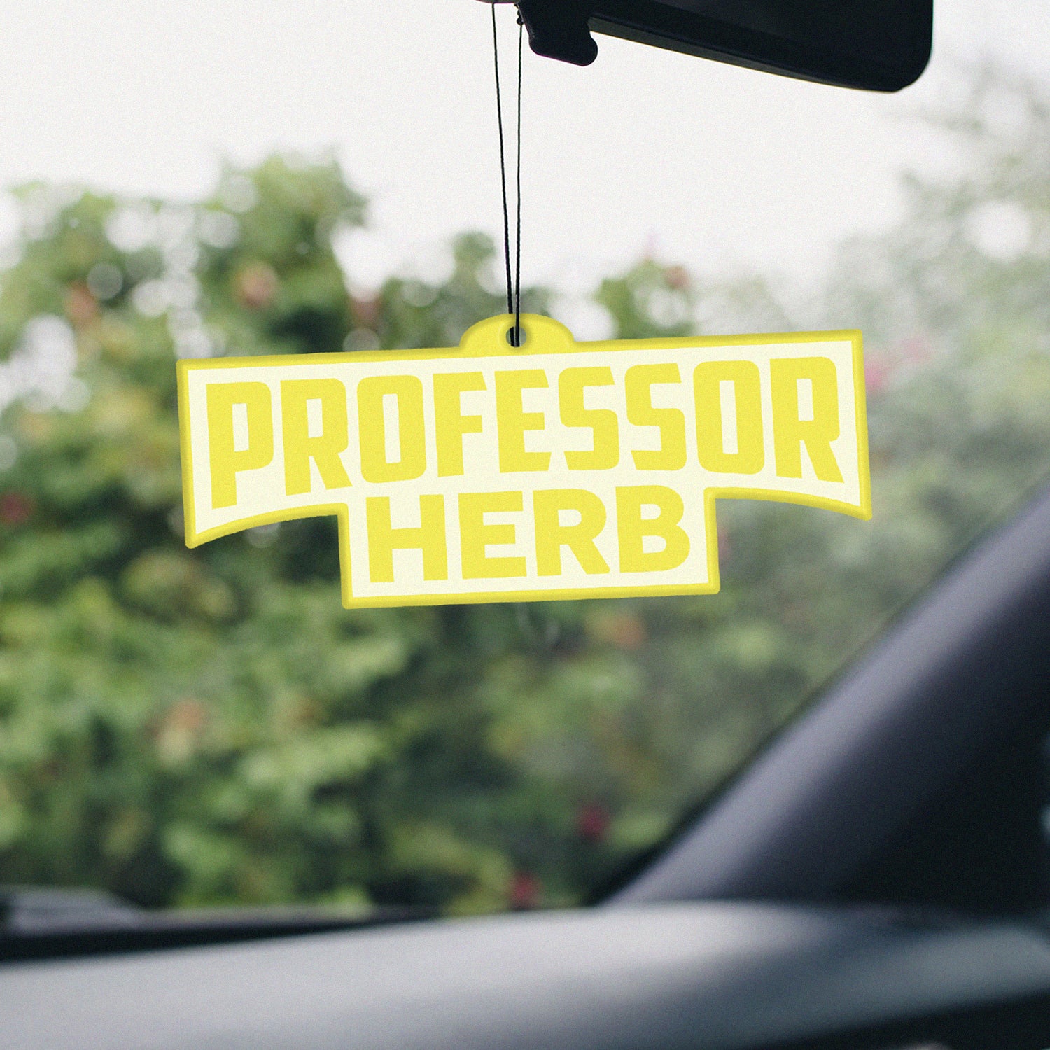 Professor Herb Car Air Freshener - Lemon