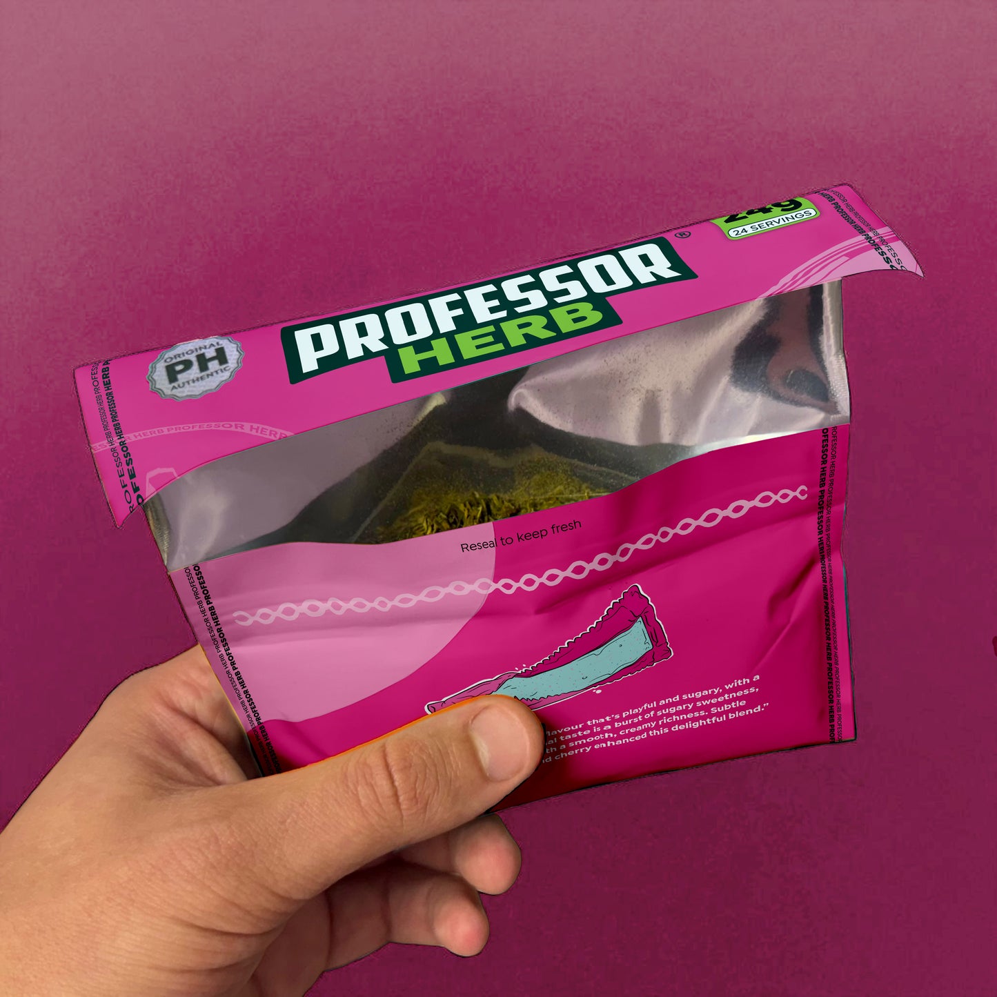 Professor Herb Premium Hemp Blend (Box of 10) - Bubblegum