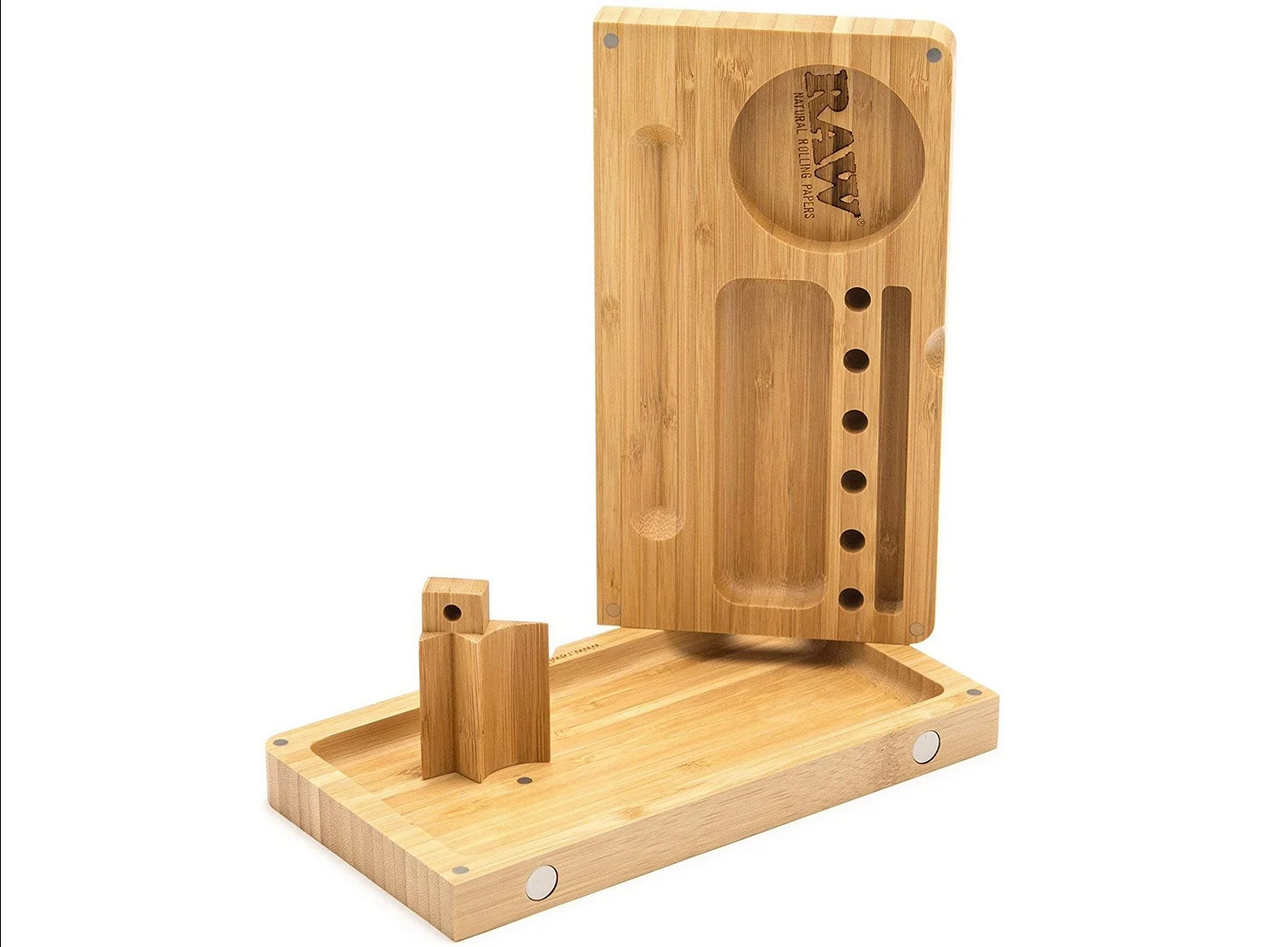 RAW Wooden Backflip Rolling Tray