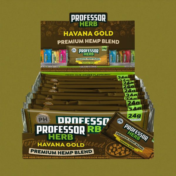 Professor Herb Premium Hemp Blend (Box of 10) - Havana Gold