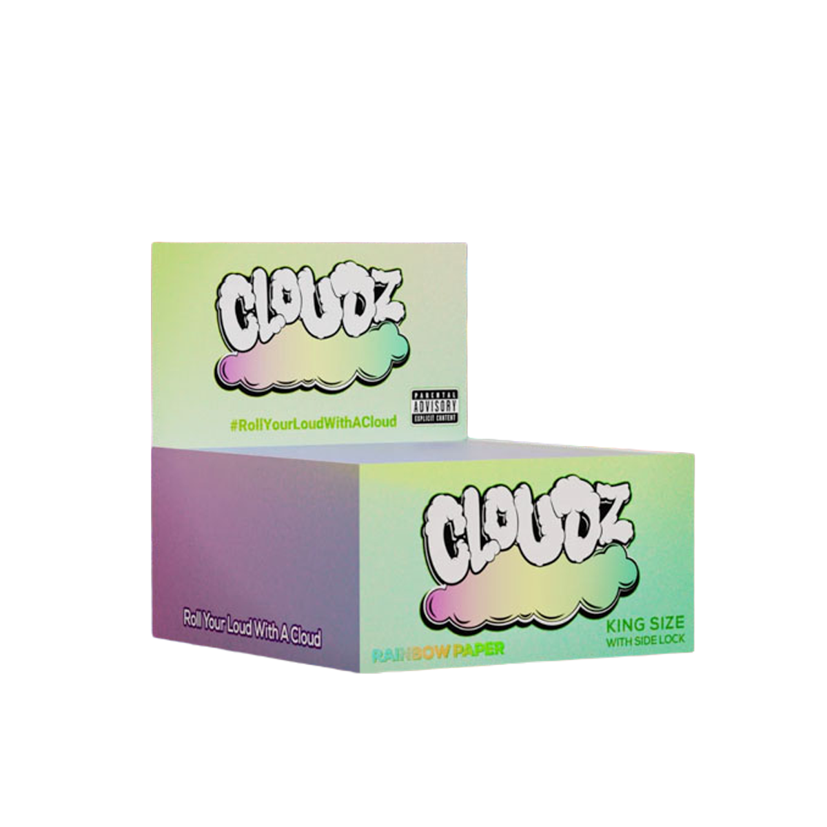 Cloudz King Size Rolling Papers with Side Lock