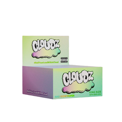 Cloudz King Size Rolling Papers with Side Lock