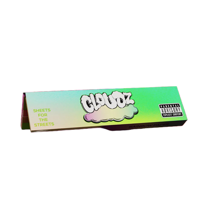 Cloudz King Size Rolling Papers with Side Lock