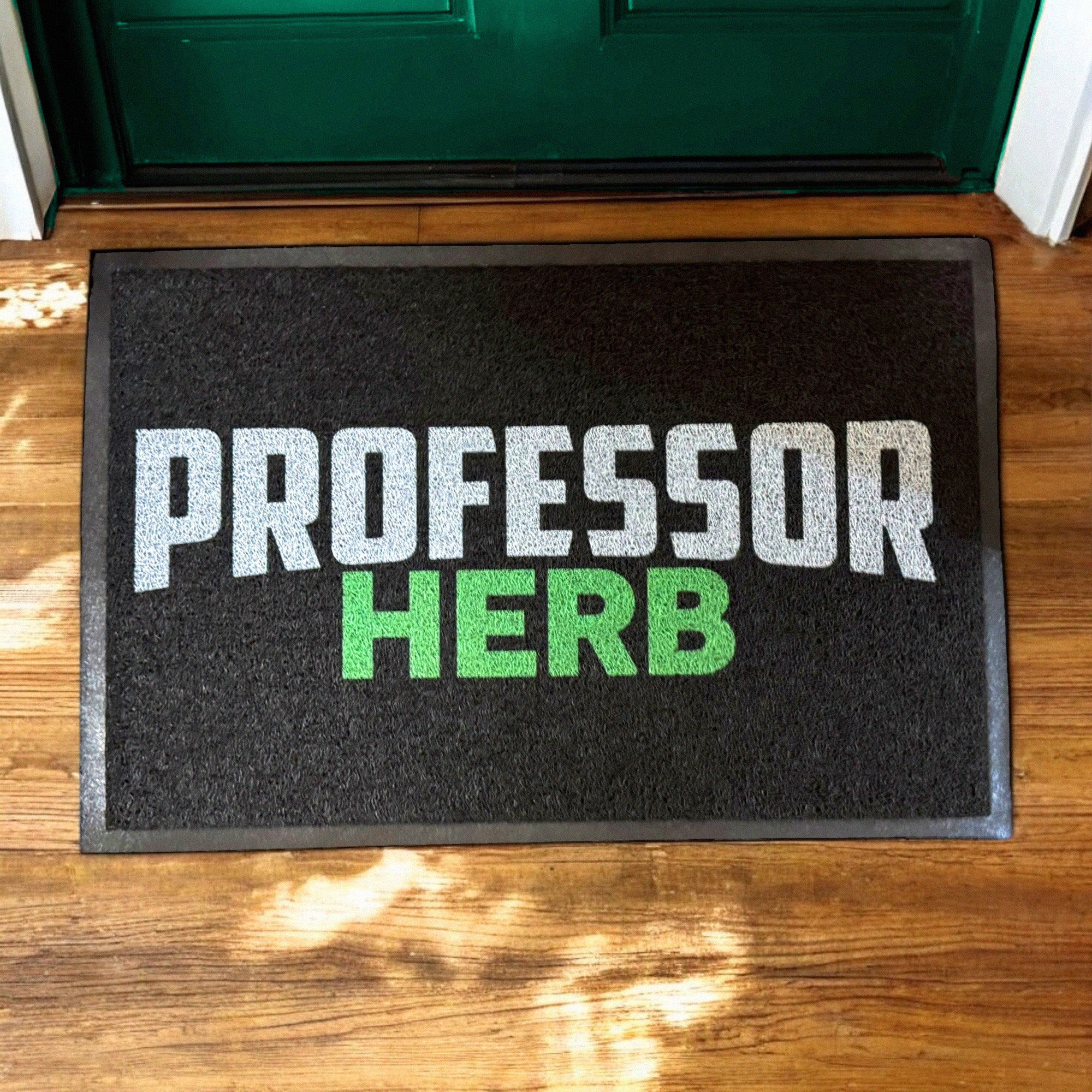 Professor Herb Door Mat