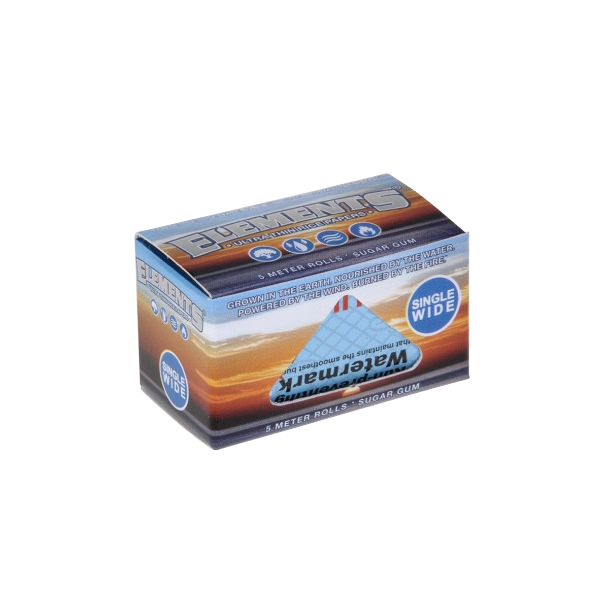 Box of Elements rolls on a white background