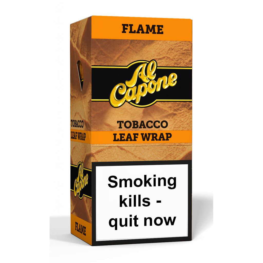 Al Capone Tobacco Leaf Wraps - Flame