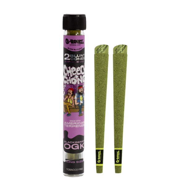 G-Rollz Cheech & Chong Terpene Infused Hemp Blunts - Blackberry OGK