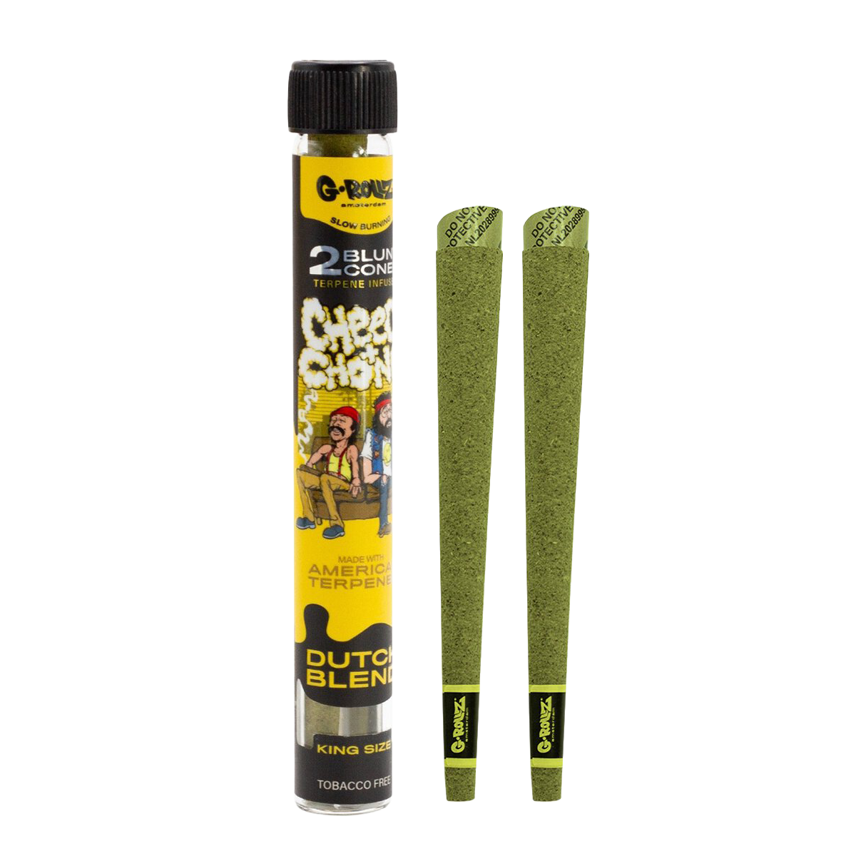 G-Rollz Cheech & Chong Terpene Infused Hemp Blunts - Dutch Blend