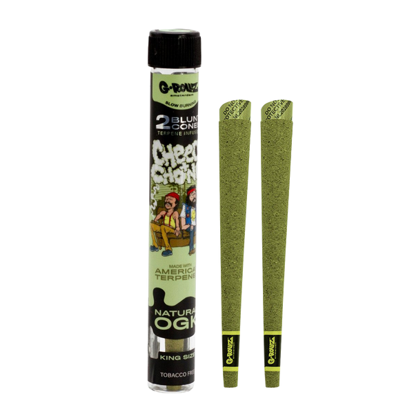G-Rollz Cheech & Chong Terpene Infused Hemp Blunts - Natural OGK
