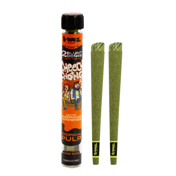 G-Rollz Cheech & Chong Terpene Infused Hemp Blunts - Tropical Pulp