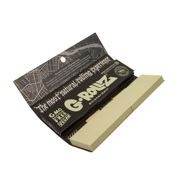 G-Rollz Dark Matter Medicago Sativa King Size Papers + Tips + Poker