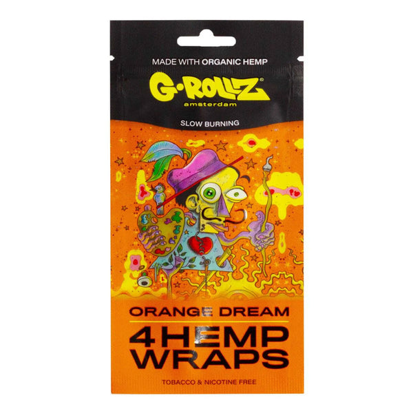 G-Rollz Hemp Wraps - Orange Dream