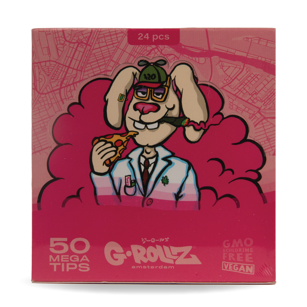 G-Rollz Filter Tips: Dr Whisk3rz - Mega Tips - 24pcs Full Box