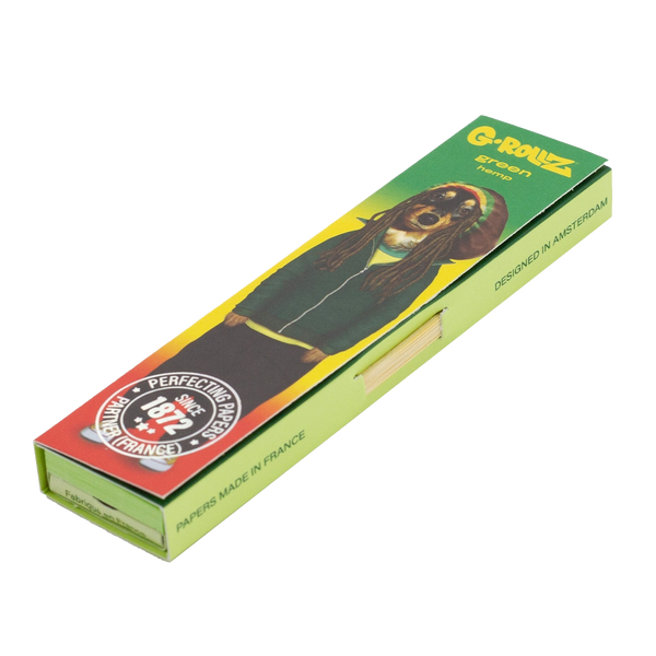 G-Rollz Pets Rock Organic Green Rolling Papers