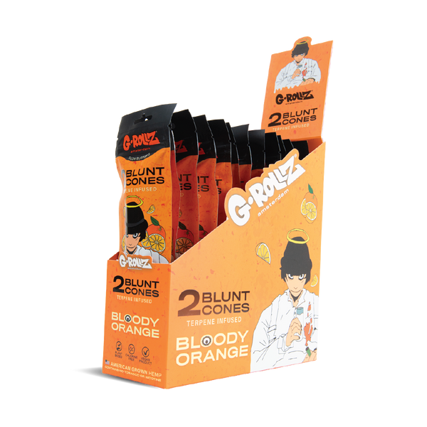 G-Rollz Terpene-Infused 2 Blunt Cones - (12 Pack)