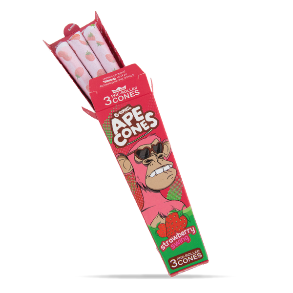 G-Rollz 'Ape Cones' King Size Pre-Rolled - Strawberry Swing
