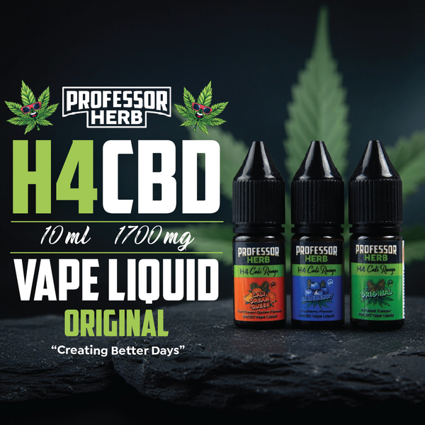 Professor Herb H4CBD Vape Liquid - 1700mg 10ML - Original