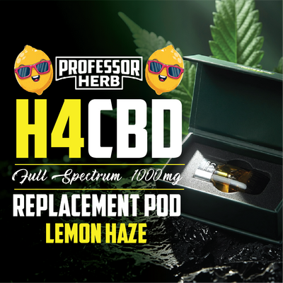 Professor Herb 1000mg Full Spectrum H4CBD 1ml Replacement Pod - Lemon Haze