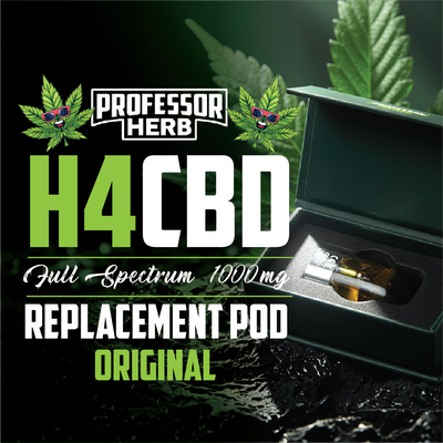Professor Herb 1000mg Full Spectrum H4CBD 1ml Replacement Pod - Original