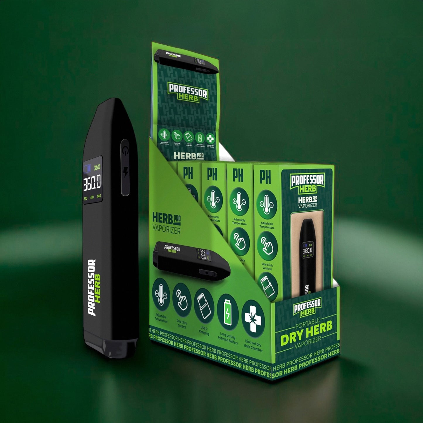 Professor Herb - Herb Pro Dry Herb Vaporizer
