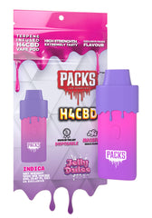 Packs by Packwoods H4CBD Disposable Vape 2ml/1000mg - Jelly Dulce