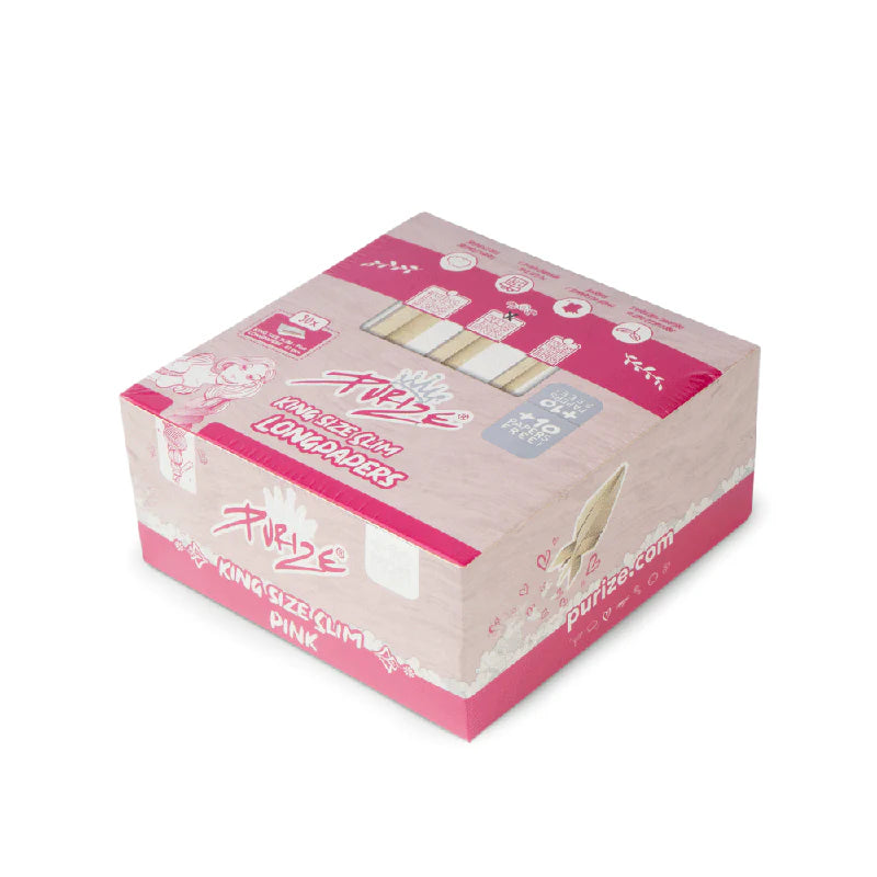 PURIZE® King Size Slim Longpapers - Pink