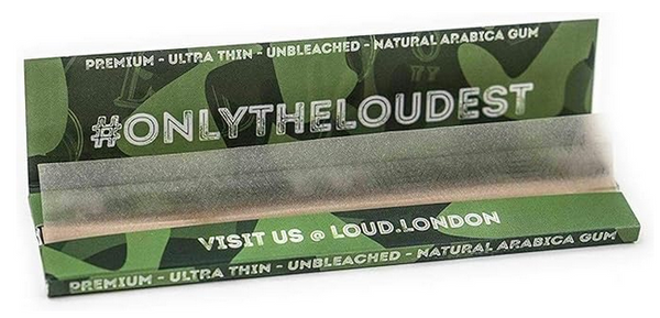 Loud Ldn XLoud Rolling Papers: Natural Unbleached - King Size