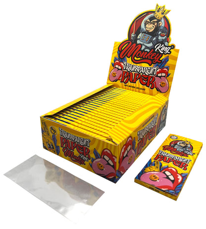Monkey King Cellulose Wraps: Transparent - King Size