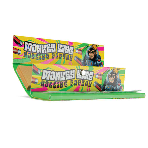 Monkey King Rolling Papers & Tips: Ready To Fly - King Size Unbleached