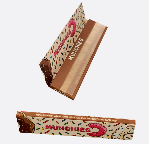 Monkey King Rolling Papers: Munchies Ed. - King Size Unbleached
